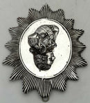 Vice Admiral Viscount Horatio Nelson Centenary Silver Portrait Plaque. London 1905 Maurice Freeman. 9.2 troy ounces.