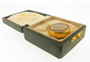 Mrs Newman Victorian 18ct Gold Compass Fob Bir 1895 Boxed