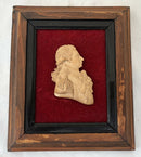 Admiral John Jervis, 1st Earl of St Vincent, Stoneware Portrait Profile Plaque.
