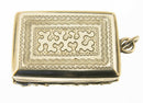 Georgian Solid Sterling Silver Vinaigrette Bir 1832 Clark & Smith