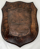 The Death of Vice-Admiral Horatio Viscount Nelson Centenary Plaque, Made with Copper from HMS Victory.