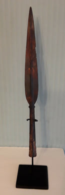 A Celtic Warriors Large Iron Spear Head.