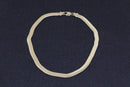 Stylish Silver Snake Design Necklace Chain – Birmingham Hallmarked