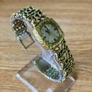 Ladies Gold Plated Edox Cocktail Watch | Swiss Made