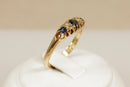 18ct Gold Edwardian Sapphire & Diamond Ring