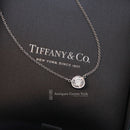 Tiffany & Co. Elsa Peretti Platinum & Diamond Pendant