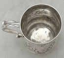 George II Silver Christening Mug. London 1754 William Grundy. 2.6 troy ounces.