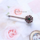 Austrian Vienna Silver Brooch by Hermann Bohm