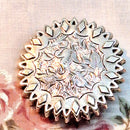 Victorian Silver Target Brooch