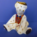 Royal Crown Derby Miniature Bear - Graduate