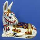 Royal Crown Derby Limited Edition Paperweight - Thistle Donkey (Boxed)