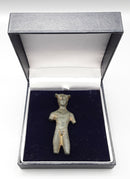 A Roman Bronze Votive Figure Of The God Mercury.