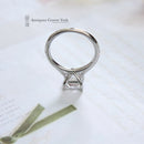 Platinum Certified Princess Cut Diamond Solitaire 1.53cts