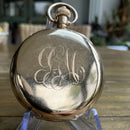 Swiss Made Chronograph Pocket Watch | Column Wheel | c.1910 Fully serviced 2026 | Chronograph Repaired & Tested