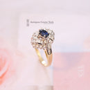18ct Sapphire & Diamond Cocktail Ring