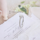 18ct White Gold Oval Diamond Solitaire