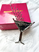 Vintage Butler & Wilson Crystal Cocktail Glass Brooch – Signed B&W – Original Box – Statement Designer Jewellery