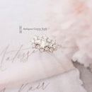 18ct Baguette & Brilliant Cut Diamond Cluster Ring 2.50cts