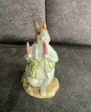 Royal Albert Beatrix Potter Figurine Royal Albert Peter Ate A Radish figurine