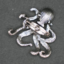 Octopus brooch