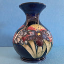 A Moorcroft Vase (6.02inch) Orchid Design by Walter Moorcroft