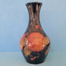 Moorcroft Vase (8.07inch) c1918 to 1926 Pomegranate by William Moorcroft