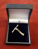 A Roman Solid Silver Ladies Cloak Brooch.