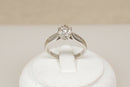 Superb 18ct White Gold Diamond Cluster Ring – 0.33ct Total Diamond Weight