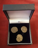 A Group Of Three Roman Bronze Coins.