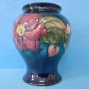 A Moorcroft Vase (5.78inch) in the Clematis Design by Walter Moorcroft