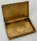 A Mid 19th Century Gilt Metal Snuff Box.