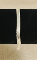 Elegant Sterling Silver Snake Chain Bracelet