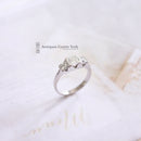 Platinum Princess Cut Diamond 1.45cts Three Stone Ring