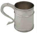 Queen Anne Style Silver Mug. London 1974 William Comyns & Sons Ltd. 18.9 troy ounces.