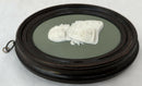 Admiral Lord Richard Howe, 1st Earl Howe, Wedgwood Green Jasperware Portrait Profile Plaque.