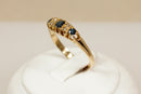 18ct Gold Edwardian Sapphire & Diamond Ring