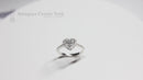 18ct White Gold Heart Cut Diamond 1.00ct Ring
