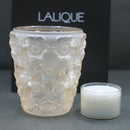 New Lalique: Gold "Anemones" votive