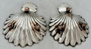 George IV Pair of Old Sheffield Plate Butter Shells, circa 1820.