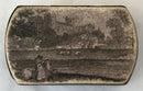 'Rippon Minster York', Ripon Cathedral Snuff Box. After Hearne, Byrne & Middiman.
