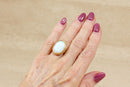 Stunning Large 9ct Gold Oval Opal Ring – Sheffield 2011