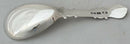 Early Victorian Silver Caddy Spoon. Birmingham 1842, George Unite.