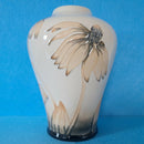 A Large Moorcroft Vase (8.66inch) in the Coneflower Design by Anji Davenport.