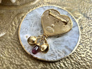 Vintage Christian Lacroix Heart, Charm & Cabochon Statement Brooch