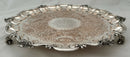 Late Georgian Old Sheffield Plate Salver, Arms of Crompton. T & J Crewsick, circa 1820 - 1840.