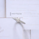 Certified Platinum Diamond Solitaire 0.55ct E Colour