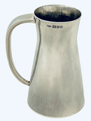 Elizabeth II Modernist Silver Mug. London 1956 Gerald Benney. 9.2 troy ounces.