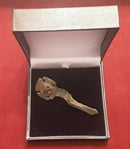 An Anglo Saxon Ladies Bronze Small Long Brooch.