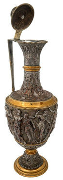 Victorian Neoclassical Electrotype Jug, circa 1870.