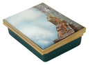 The 1806 River Thames Funeral Procession of Vice Admiral Lord Nelson, Enamel Box. After Daniel Turner.